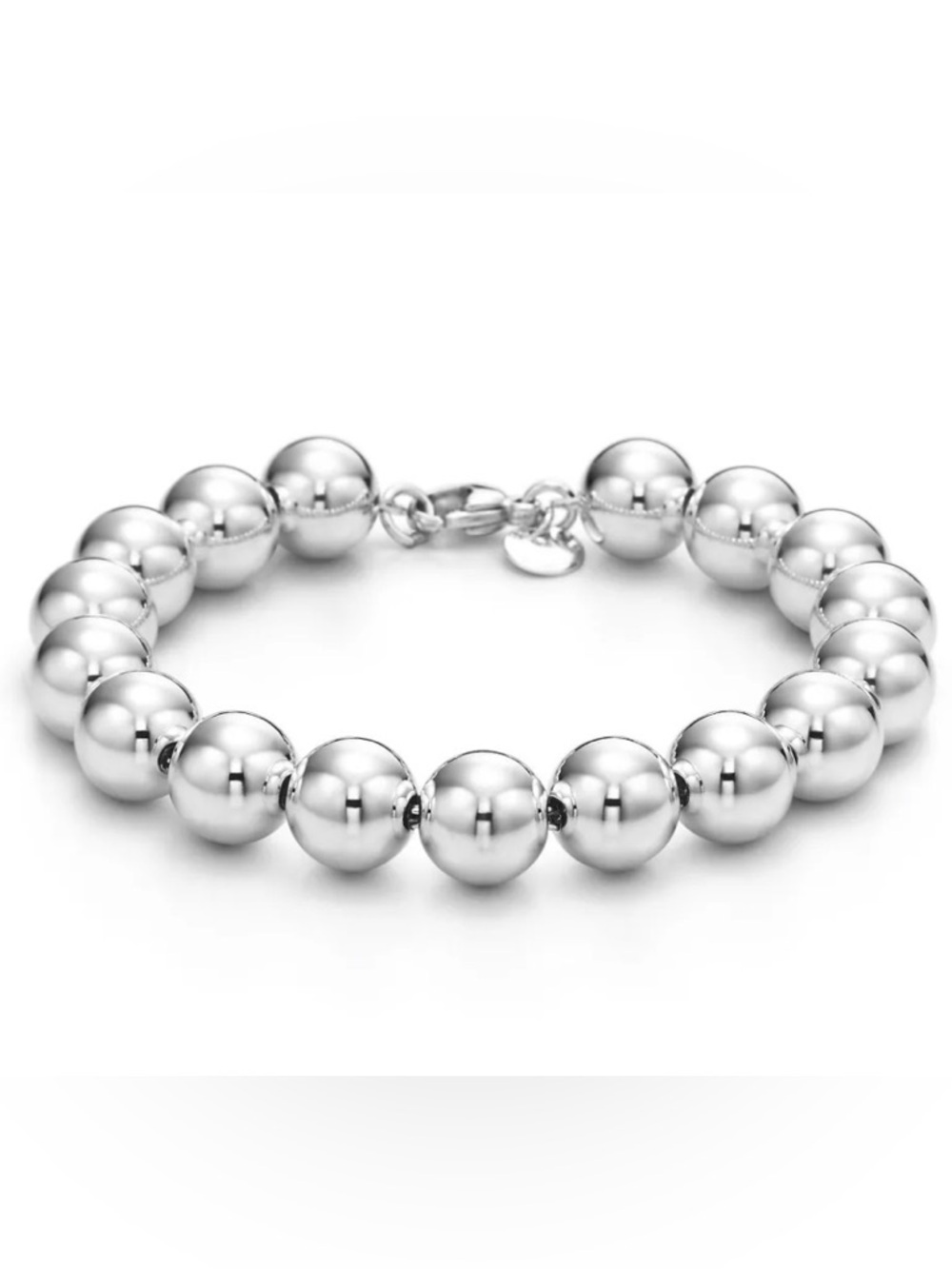 Tiffany & Co Hardwear Beaded Bracelet Sterling Silver